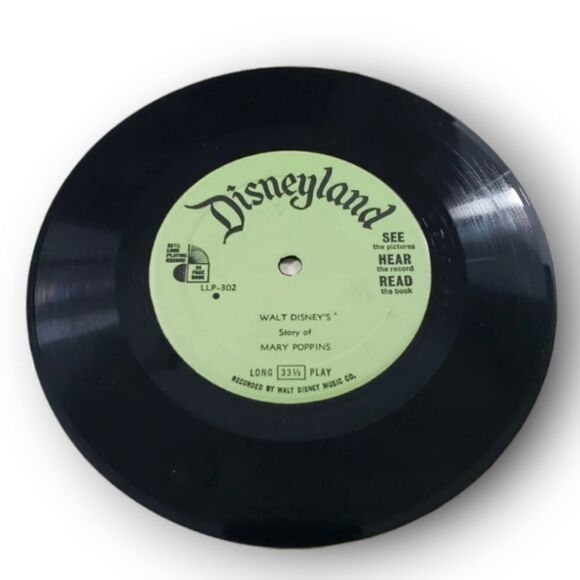 A Disneyland Record And Book Walt Disney's Mary Poppins With Songs From The Film - Picture 6 of 6